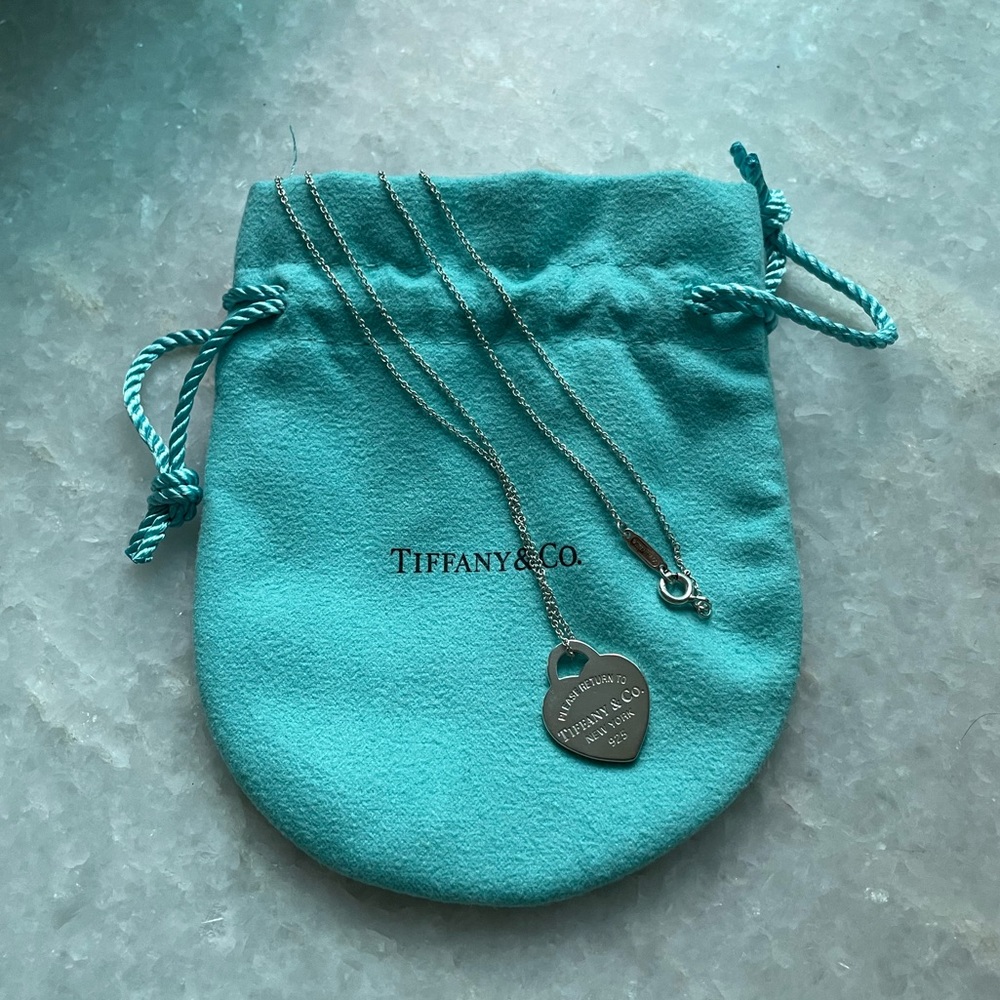 Sterling silver Tiffany Tiffany & Co necklace